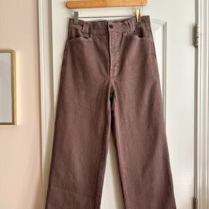 Madewell Emmett size 27, “chalked fig”